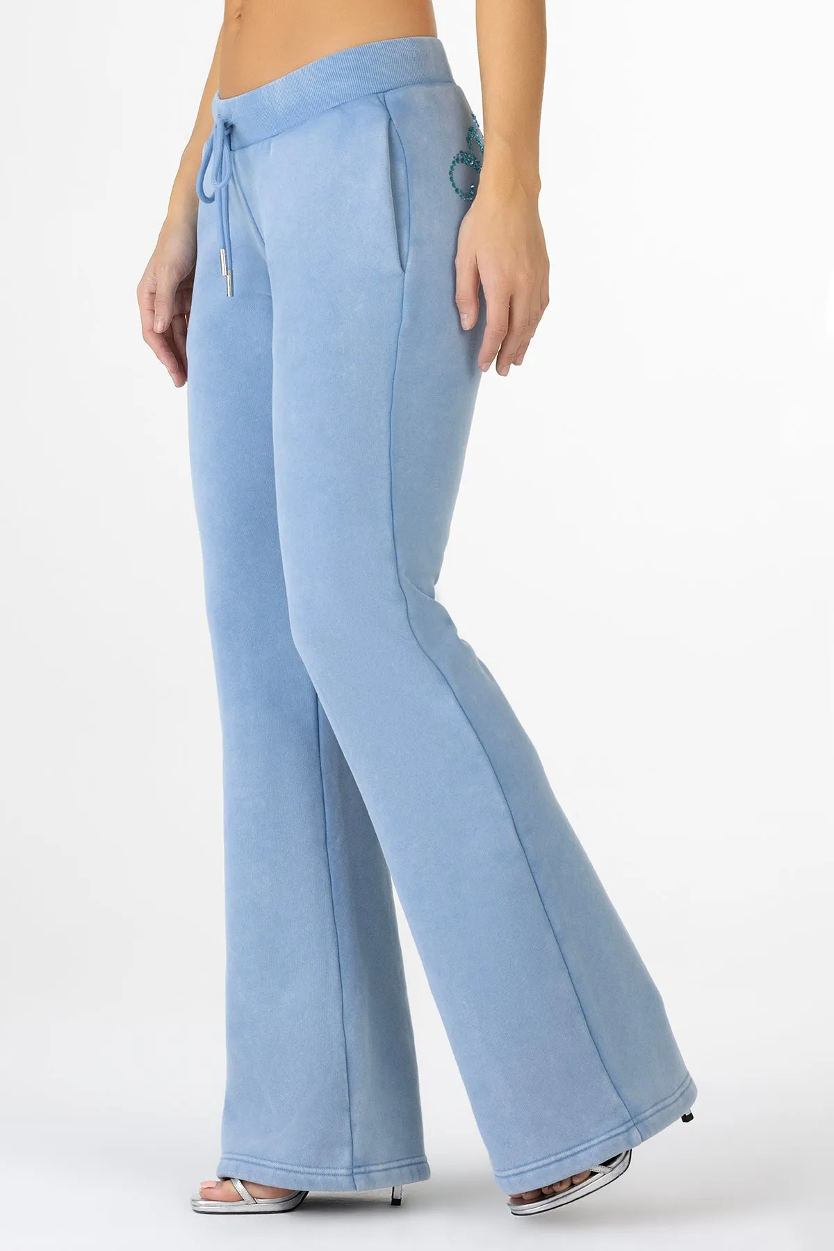 Loves It Rhinestone Sweatpants