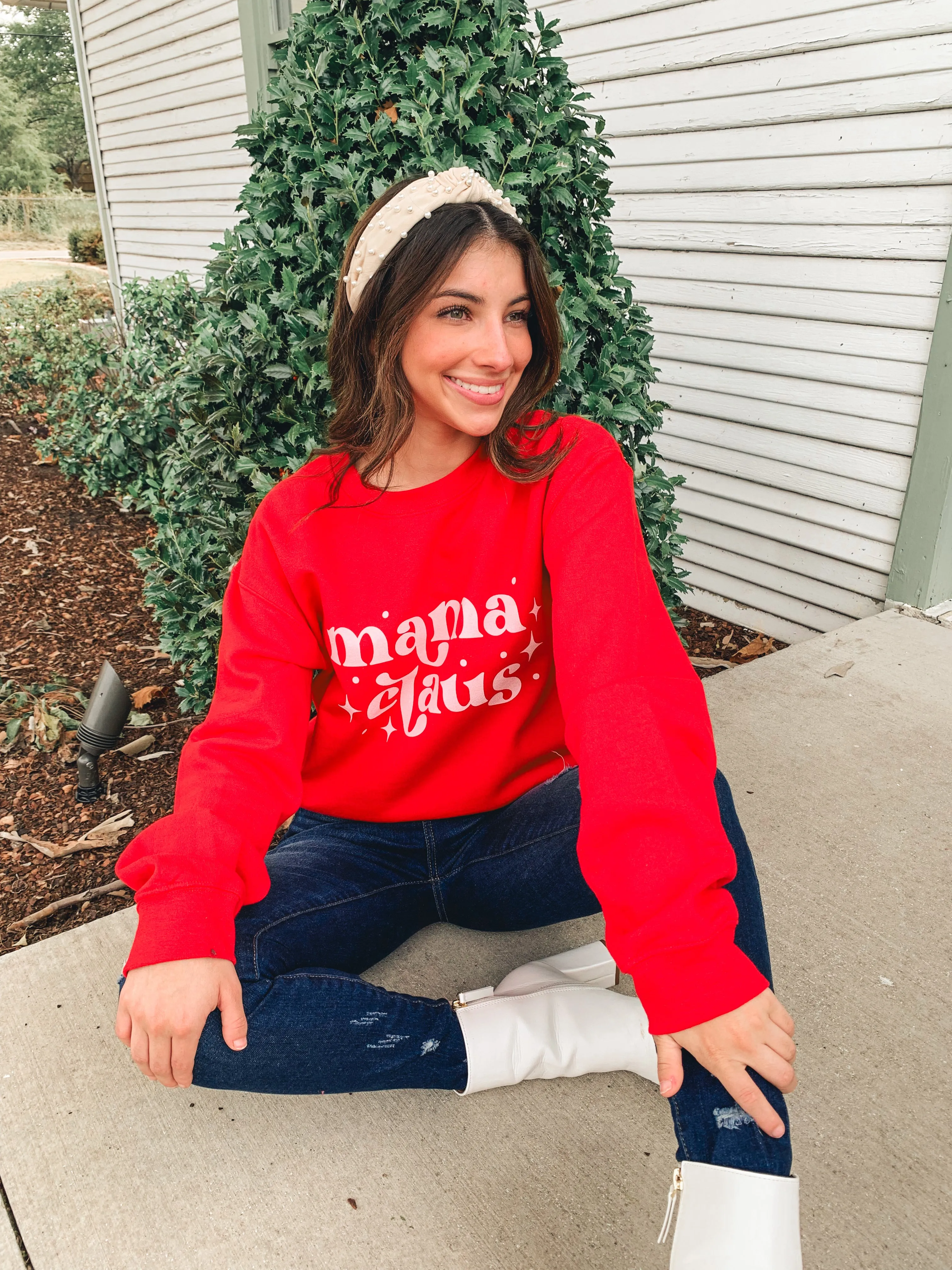 Mama Clause Crewneck Sweatshirt