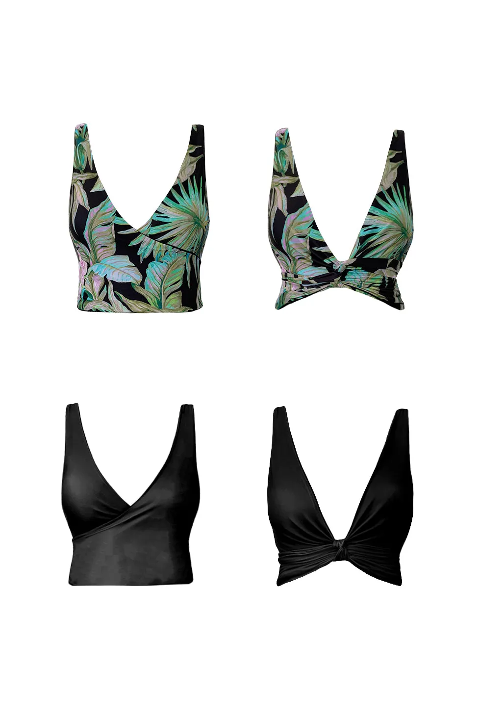 Martinique Reversible Bikini Wrap Top