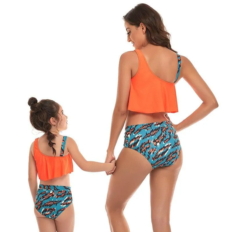 Matching Mother Daughter Tankini