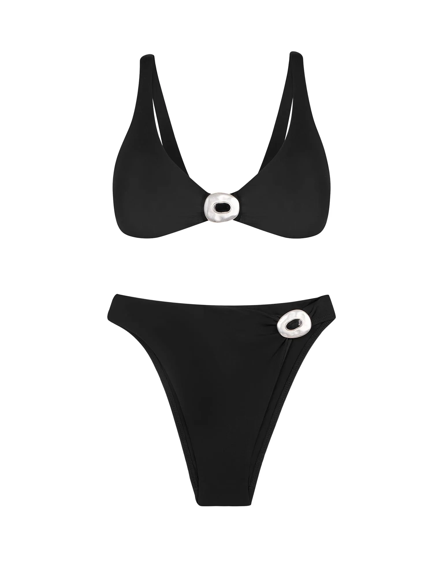 Matte Sama Hot Pant Bottom - Black