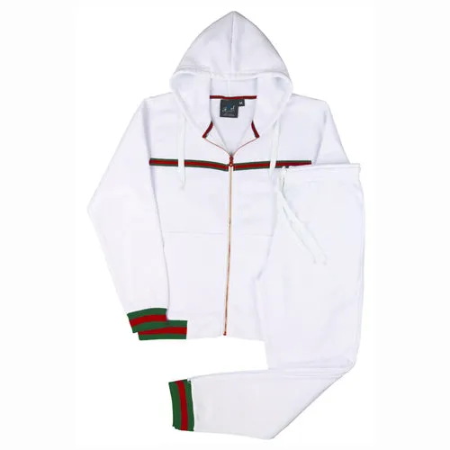 MEN DESIGNER STAR WARM FLEECE SWEATSUIT JOGGER BOTTOM S M L XL 2XL 3XL 4XL 5XL