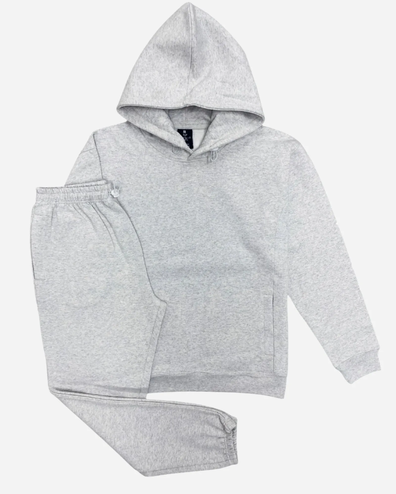 Men’s 2-Piece Classic Fleece Suit Pullover Hoodie Heavy Quality Fleece with Sweatpants