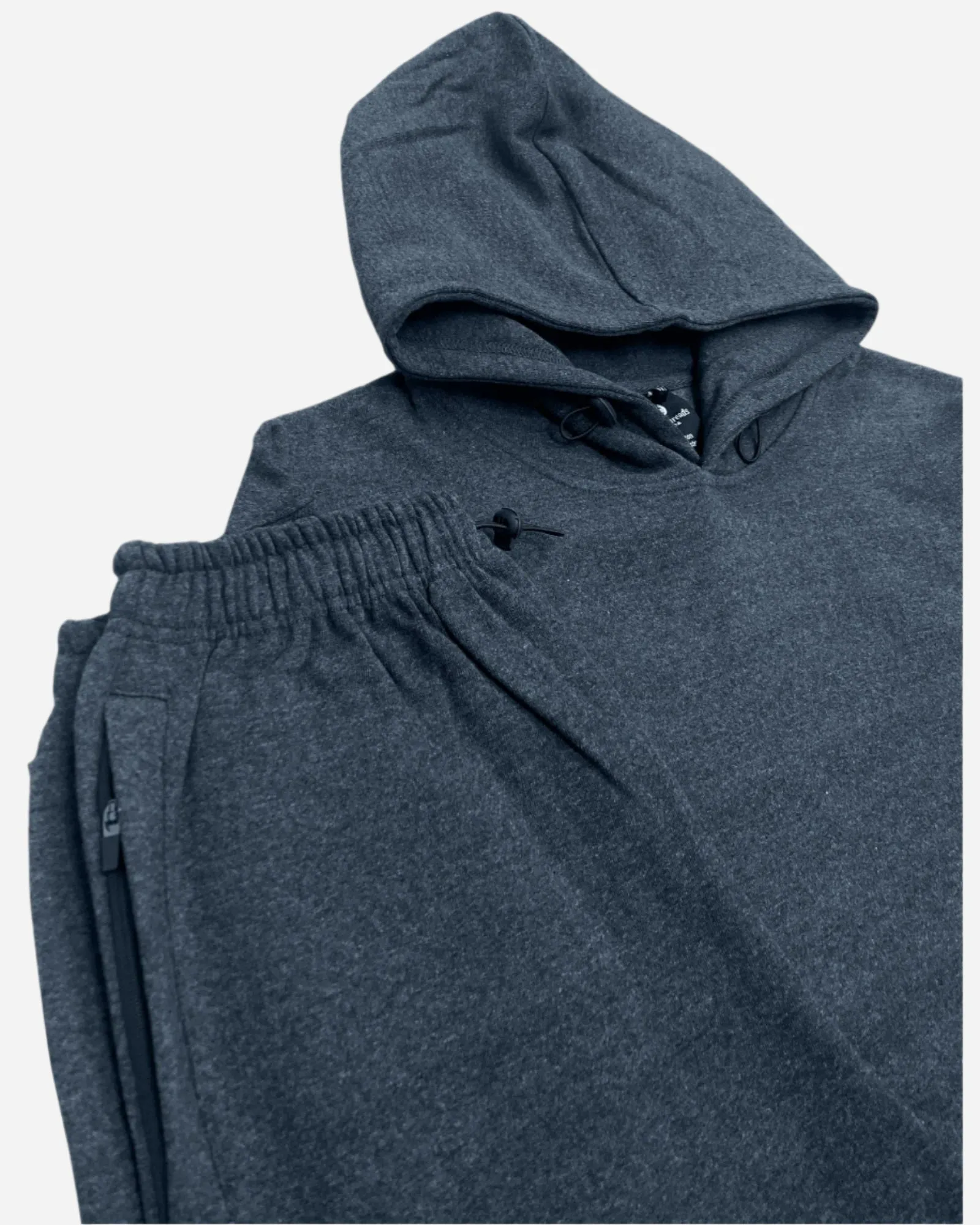 Men’s 2-Piece Classic Fleece Suit Pullover Hoodie Heavy Quality Fleece with Sweatpants