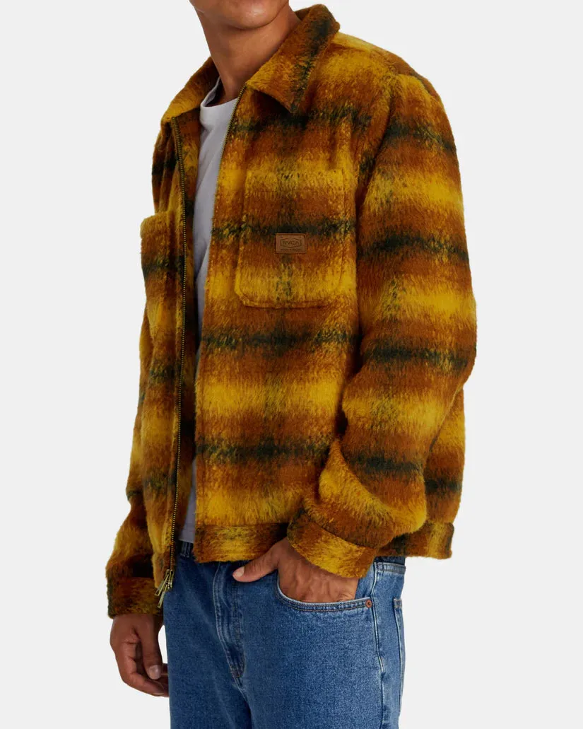 Men's Chainmail Zip Flannel