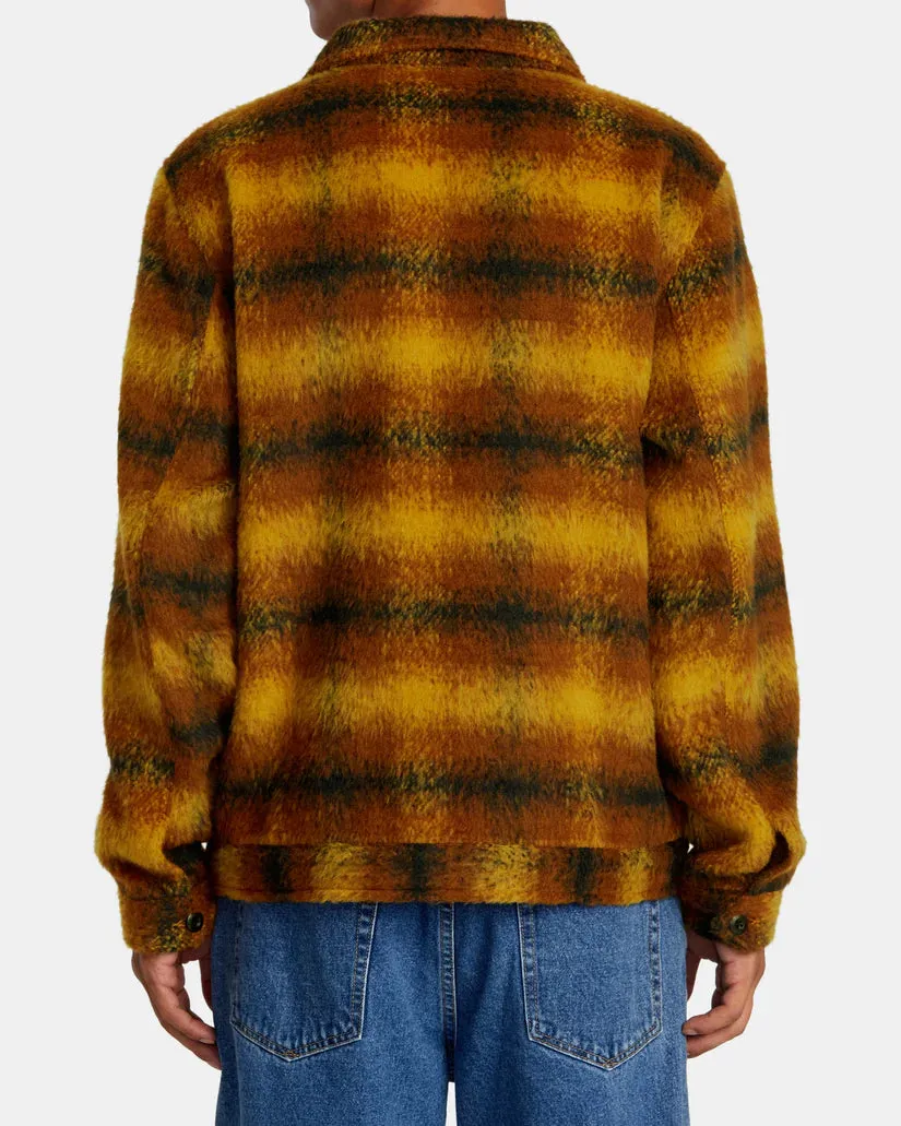 Men's Chainmail Zip Flannel