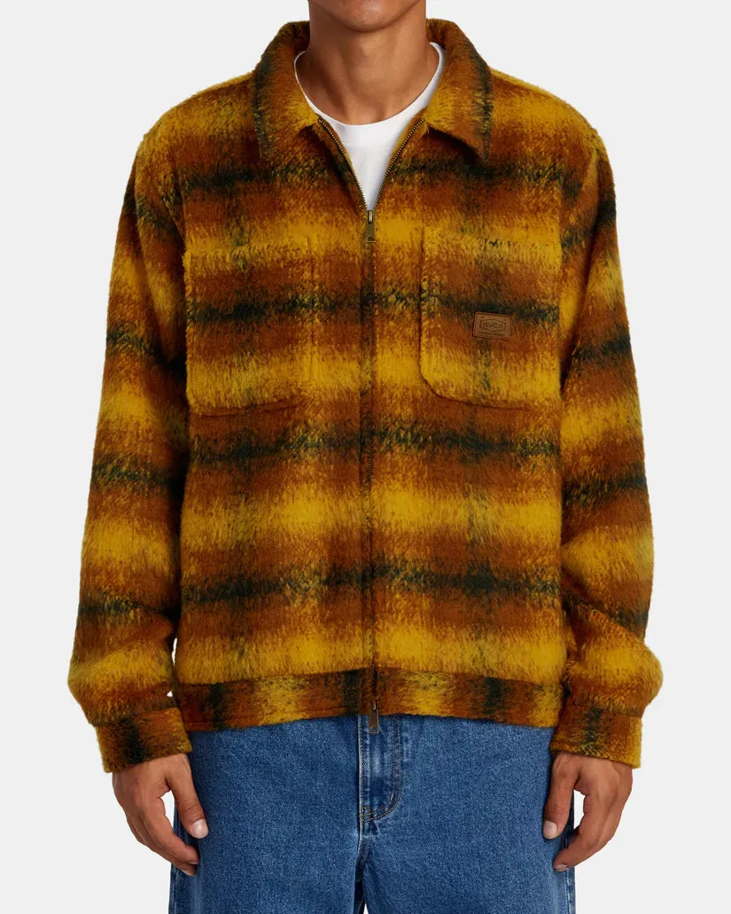 Men's Chainmail Zip Flannel