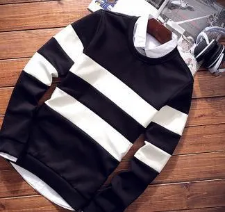 Men's Double Stripe Pullover