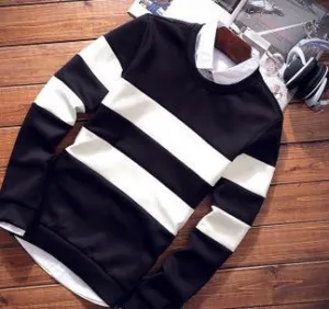 Men's Double Stripe Pullover