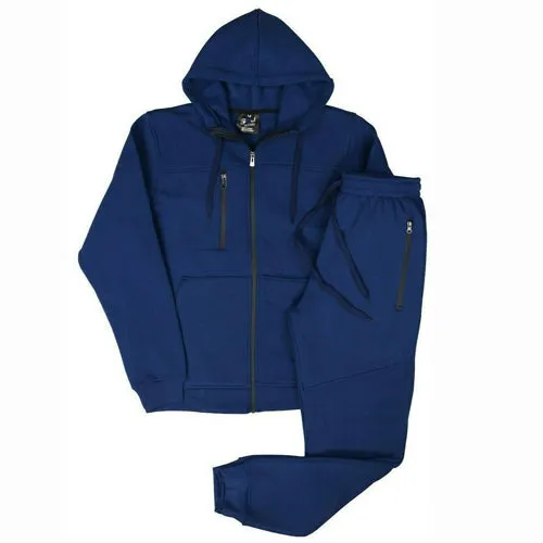 Men's Jogger Tech Suit Fleece Sweatsuit S M L XL 2X 3X 4X 5X Running Gym Jogging