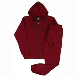 Men's Jogger Tech Suit Fleece Sweatsuit S M L XL 2X 3X 4X 5X Running Gym Jogging