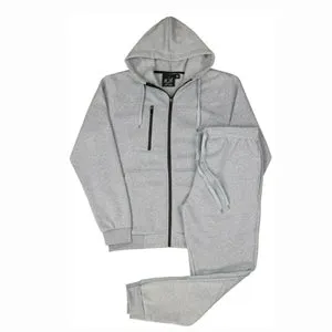 Men's Jogger Tech Suit Fleece Sweatsuit S M L XL 2X 3X 4X 5X Running Gym Jogging