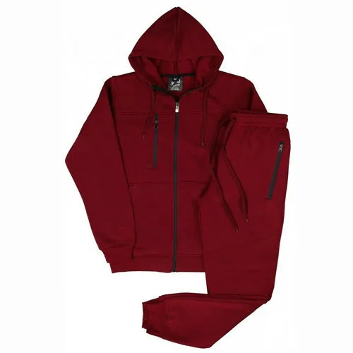 Men's Jogger Tech Suit Fleece Sweatsuit S M L XL 2X 3X 4X 5X Running Gym Jogging