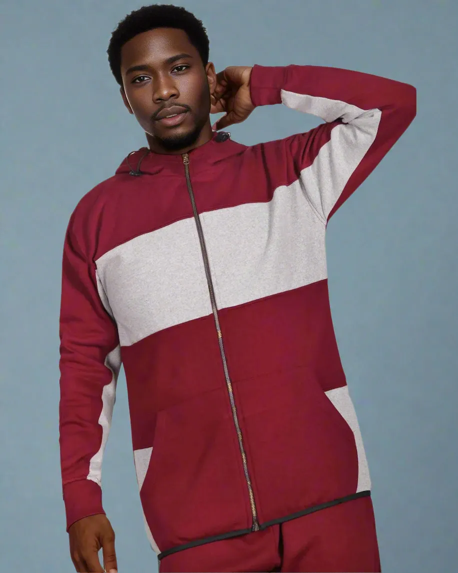 Men’s Stylish Fleece Fashion hoodie Jogging Suit with matching pant