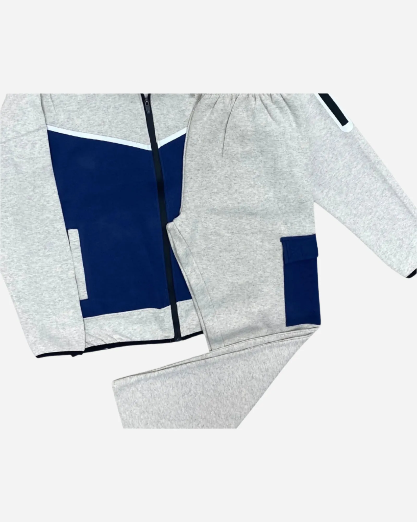 Men’s Sweatsuit Tech Fleece Heavy Duty Sweatpants & Sweat Jacket
