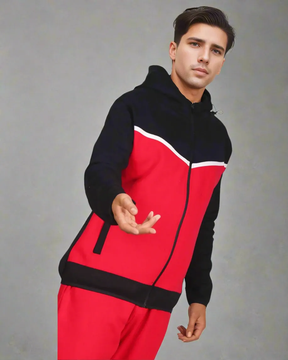 Men’s Sweatsuit Tech Fleece Heavy Duty Sweatpants & Sweat Jacket