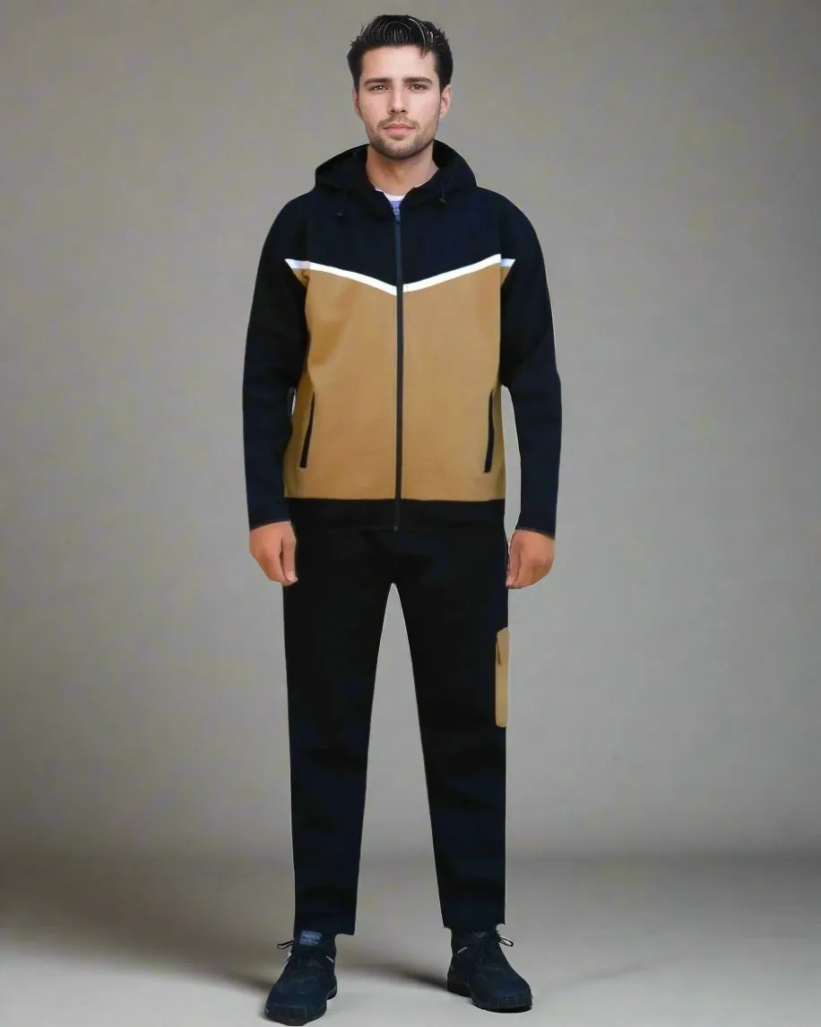 Men’s Sweatsuit Tech Fleece Heavy Duty Sweatpants & Sweat Jacket