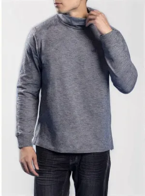 Men's turtleneck t-shirt
