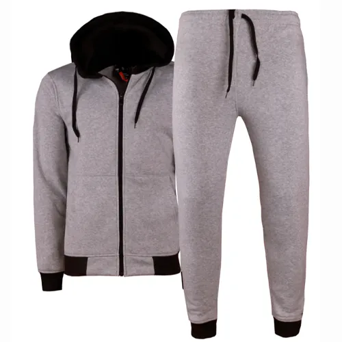 MEN'S WINTER WARM JACKET TOP & BOTTOM COTTON TEXTURE SUITS SML UPTO 4XL