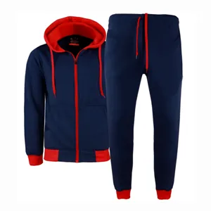 MEN'S WINTER WARM JACKET TOP & BOTTOM COTTON TEXTURE SUITS SML UPTO 4XL