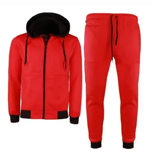 MEN'S WINTER WARM JACKET TOP & BOTTOM COTTON TEXTURE SUITS SML UPTO 4XL