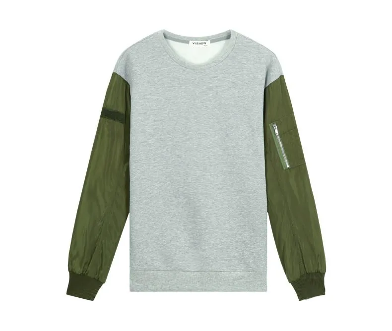 Men's Zip Sleeve Pullover