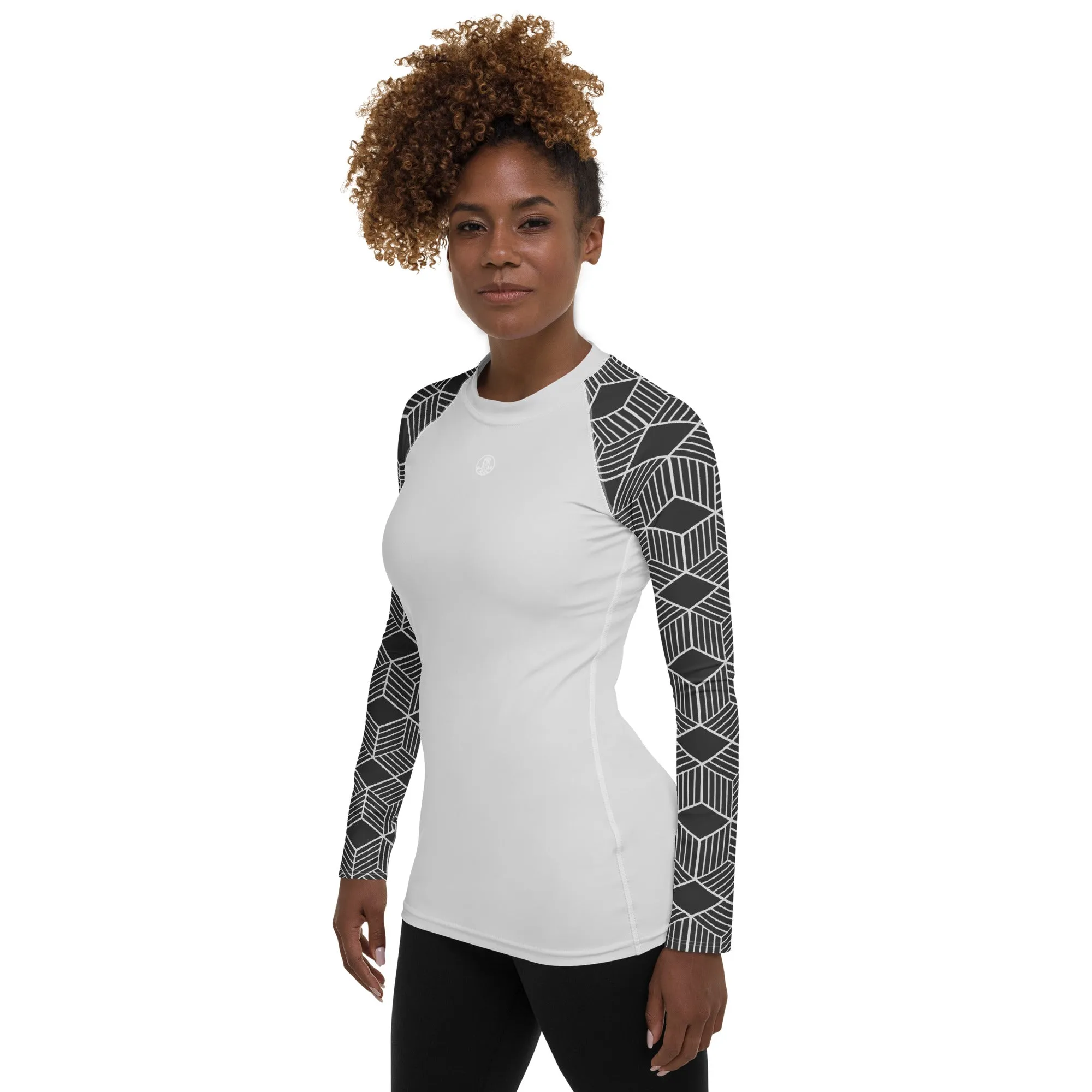 Midnight Wake Women's Rash Guard