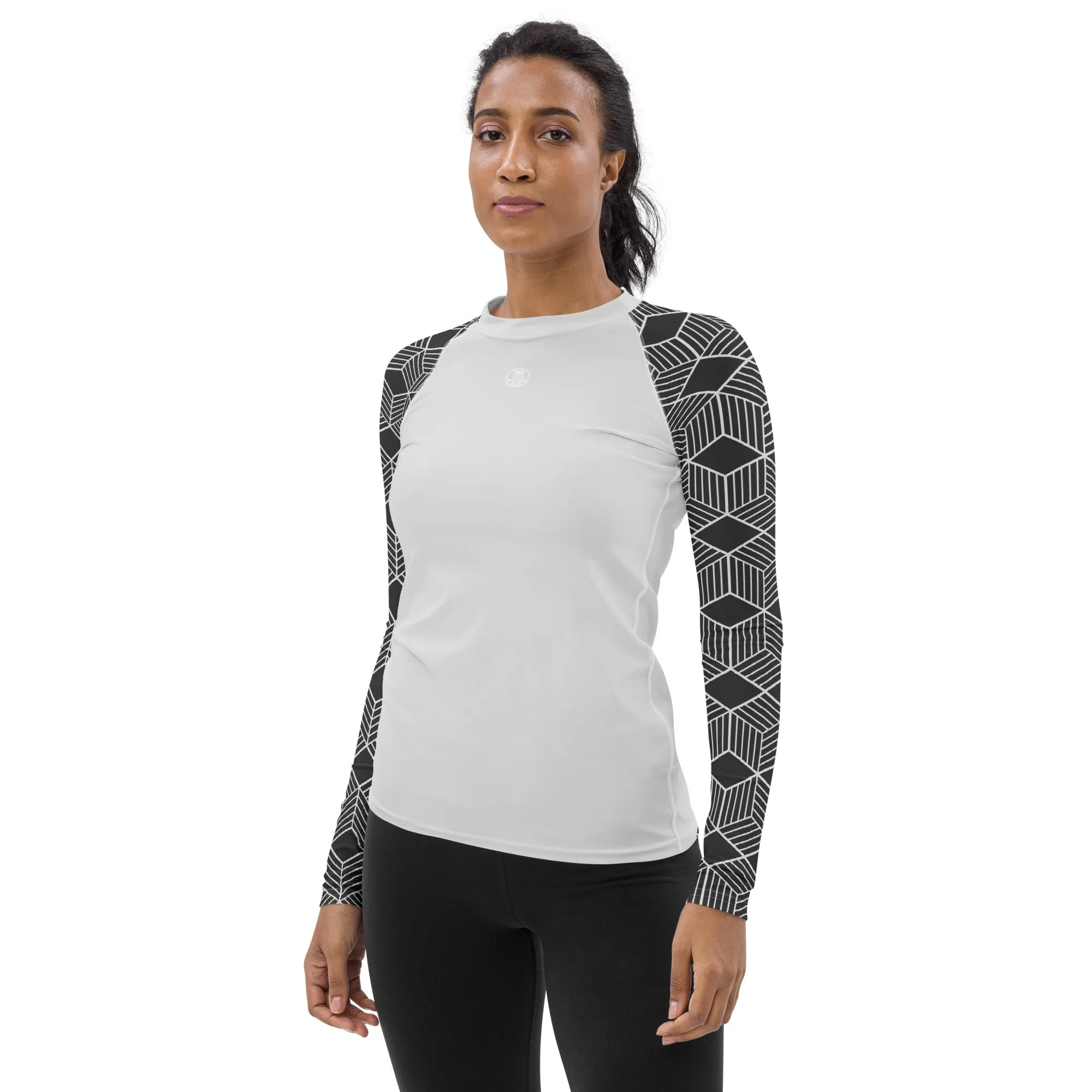 Midnight Wake Women's Rash Guard