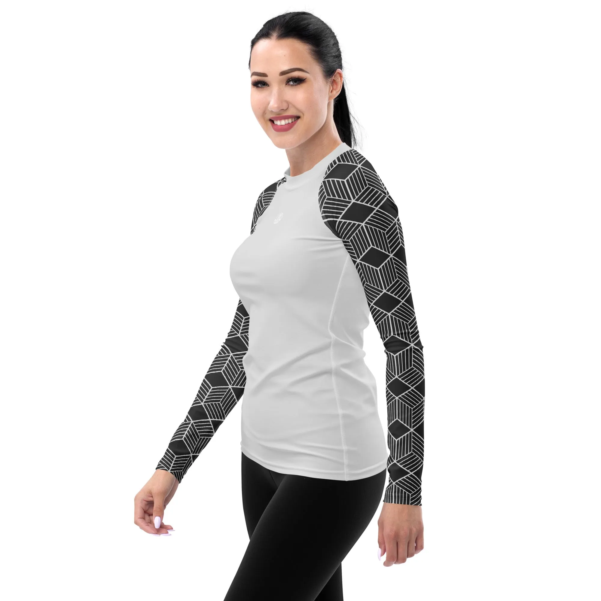 Midnight Wake Women's Rash Guard