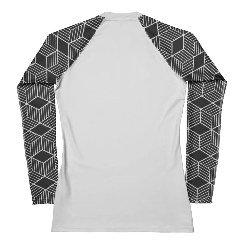 Midnight Wake Women's Rash Guard