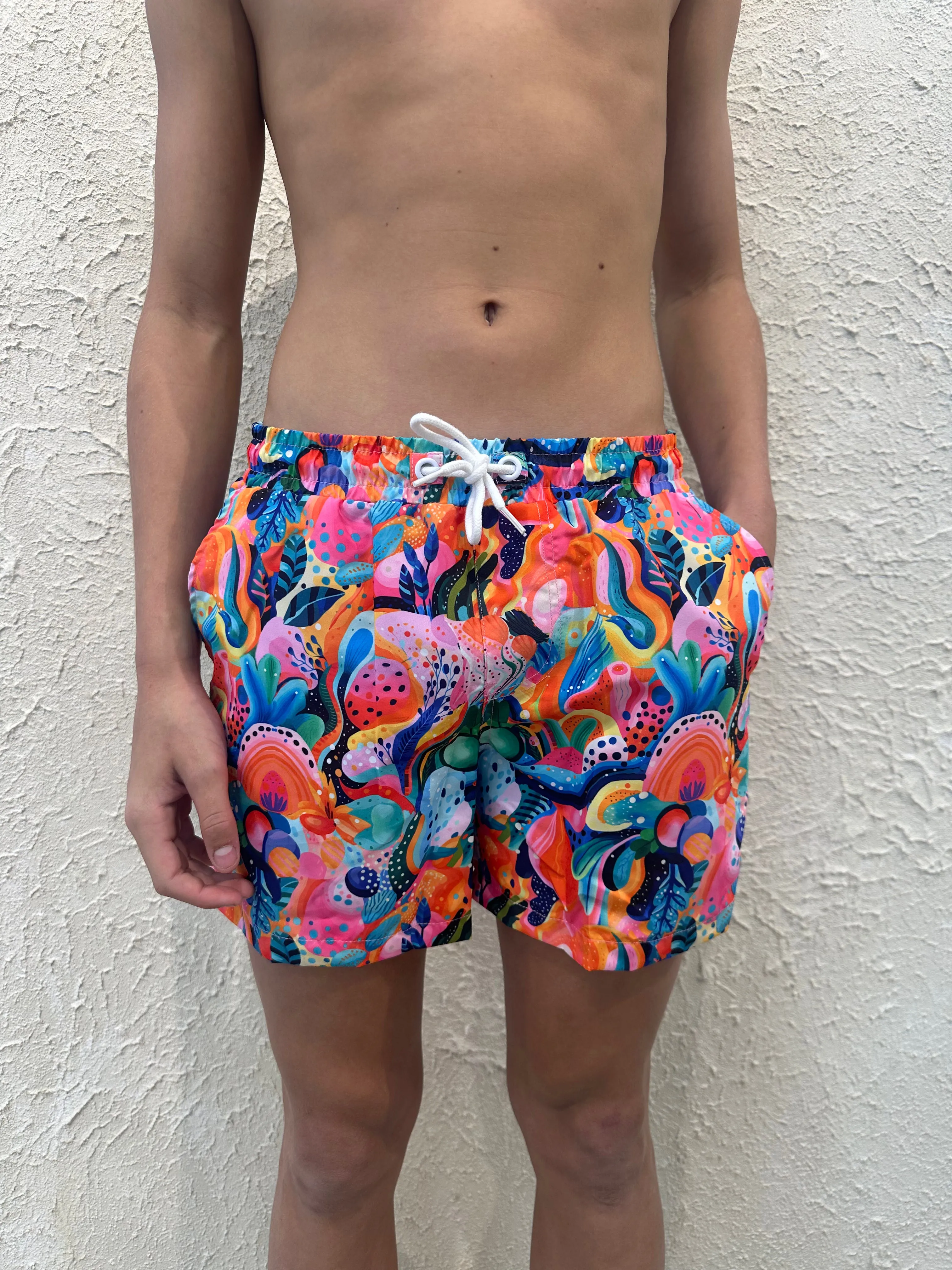 Mini Hank Board Shorts - Fruity Seabed