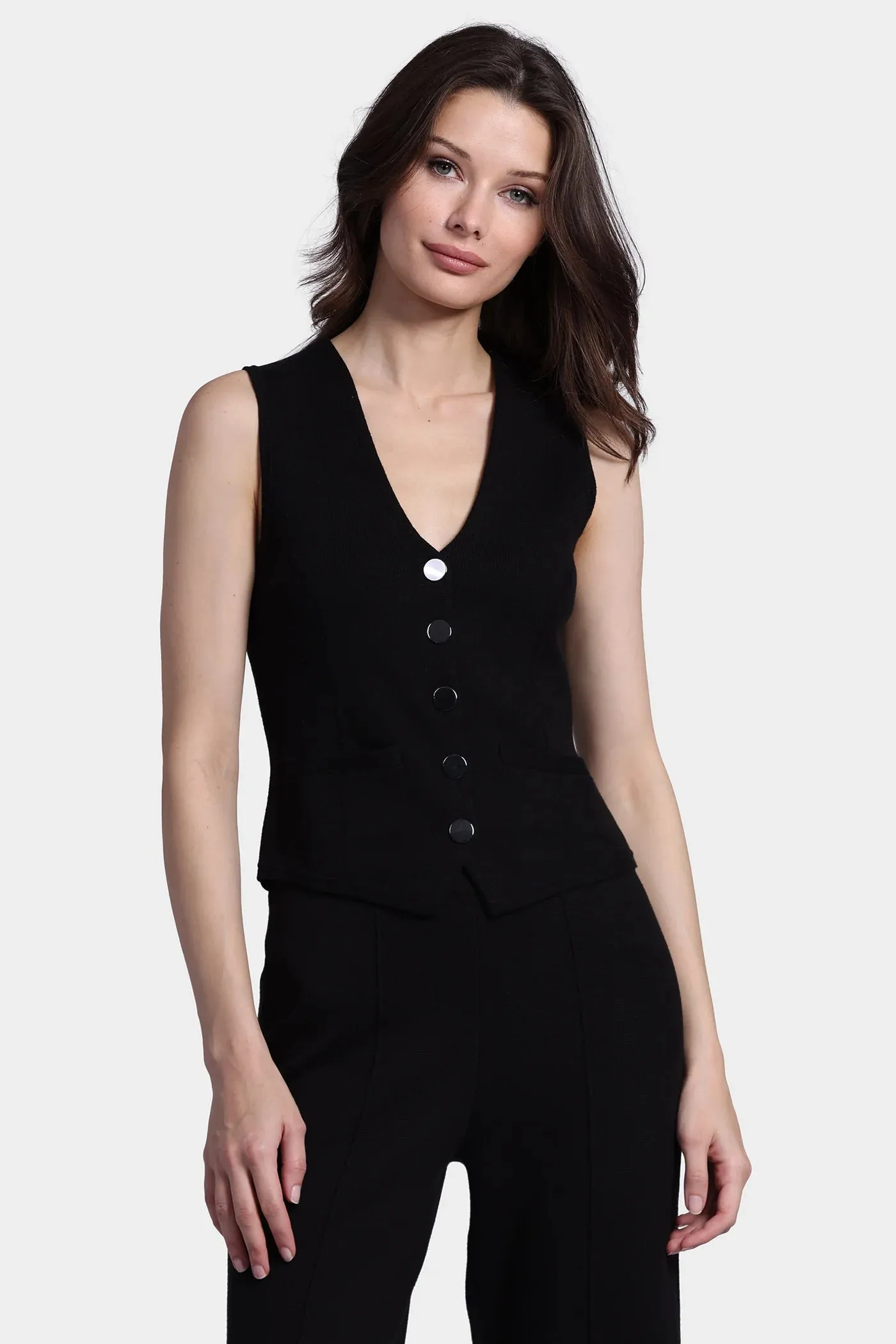 Minnie Rose Vest With Snaps