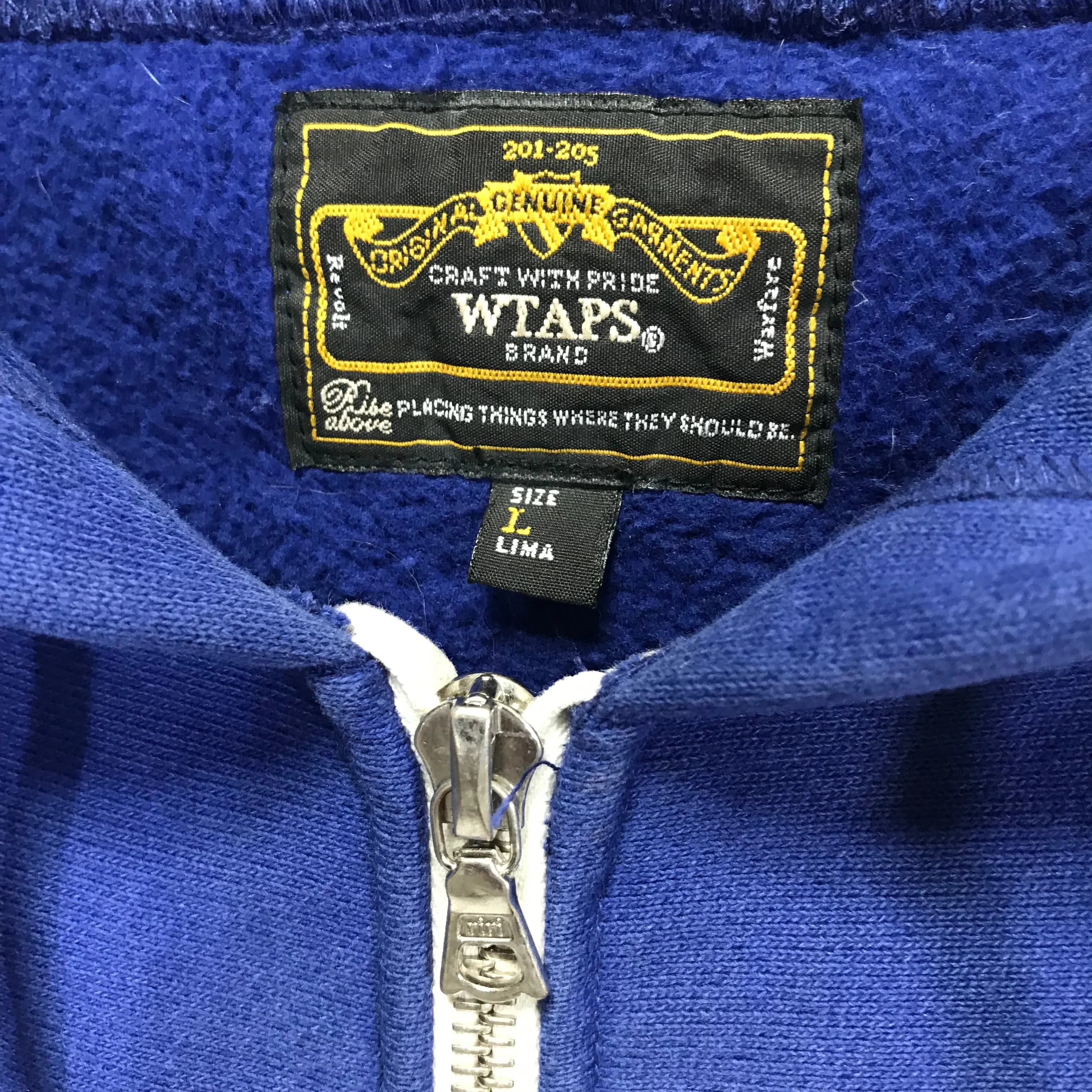 [M/L] WTaps Red Dawn Hell Week Zip Up Hoodie