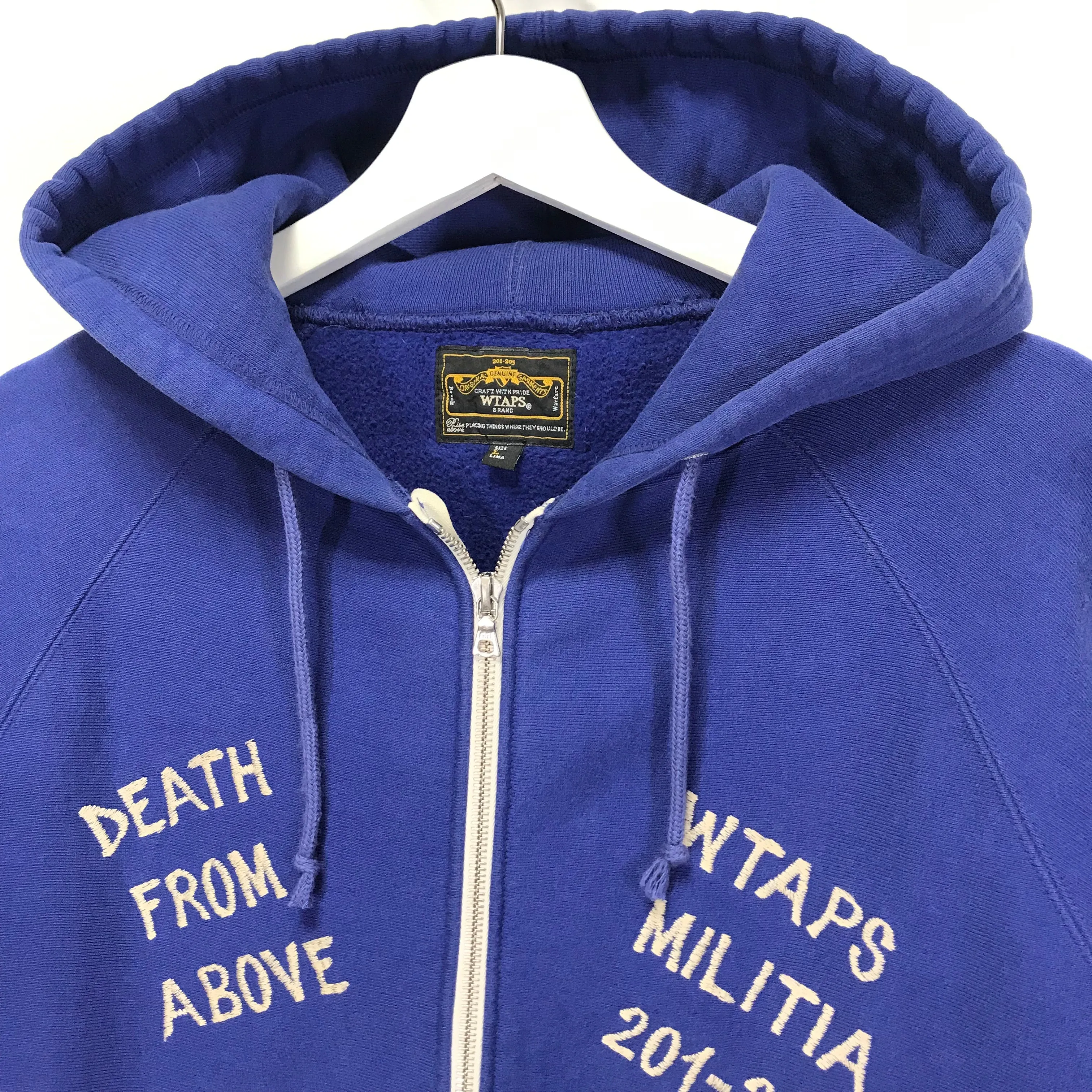 [M/L] WTaps Red Dawn Hell Week Zip Up Hoodie