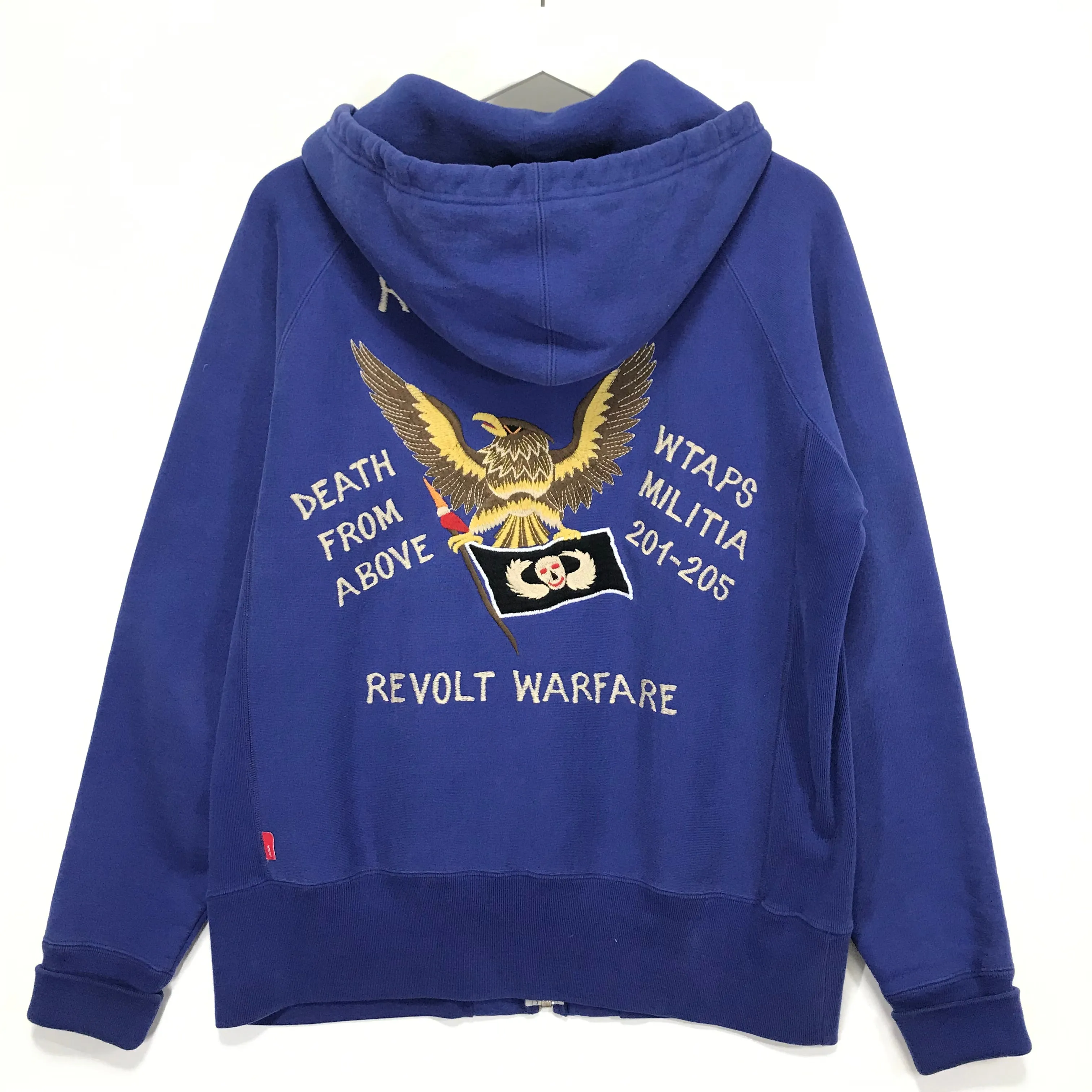[M/L] WTaps Red Dawn Hell Week Zip Up Hoodie