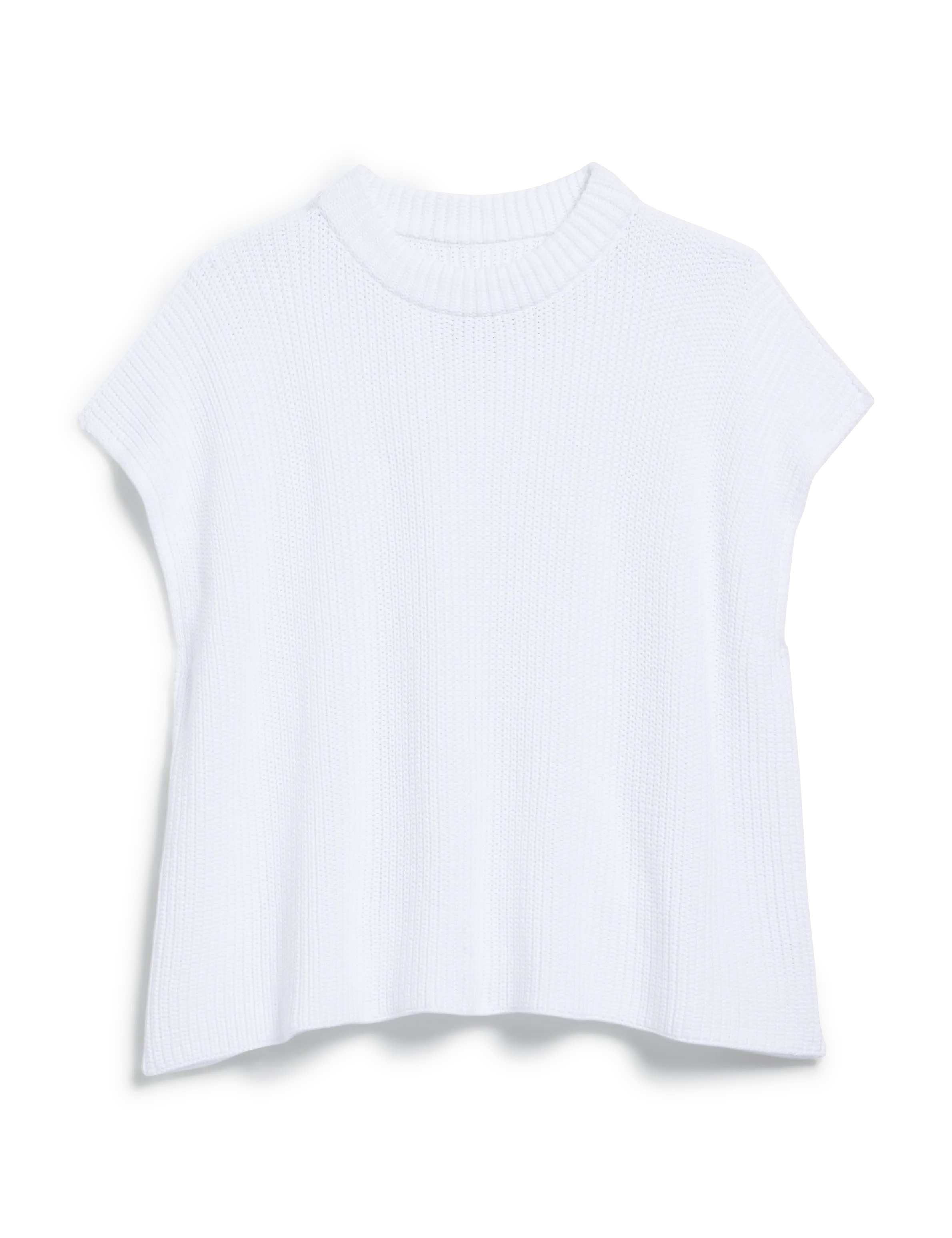 MONTECITO VEST White, Pure Italian Cotton