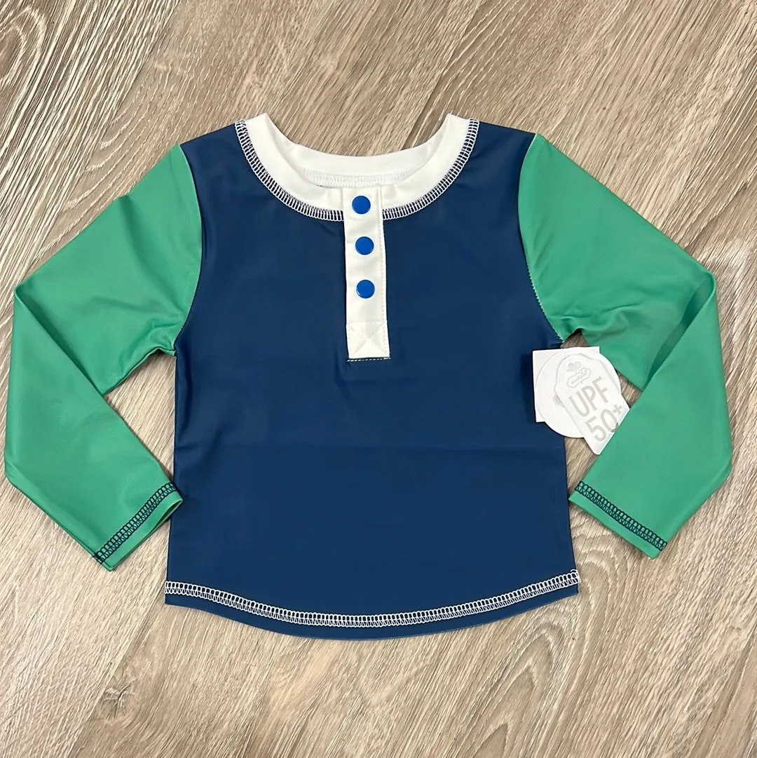 Mud Pie Navy Body Boys Rashguard