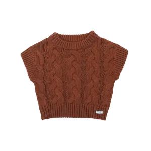 Mylli Vest | Rustic Brown