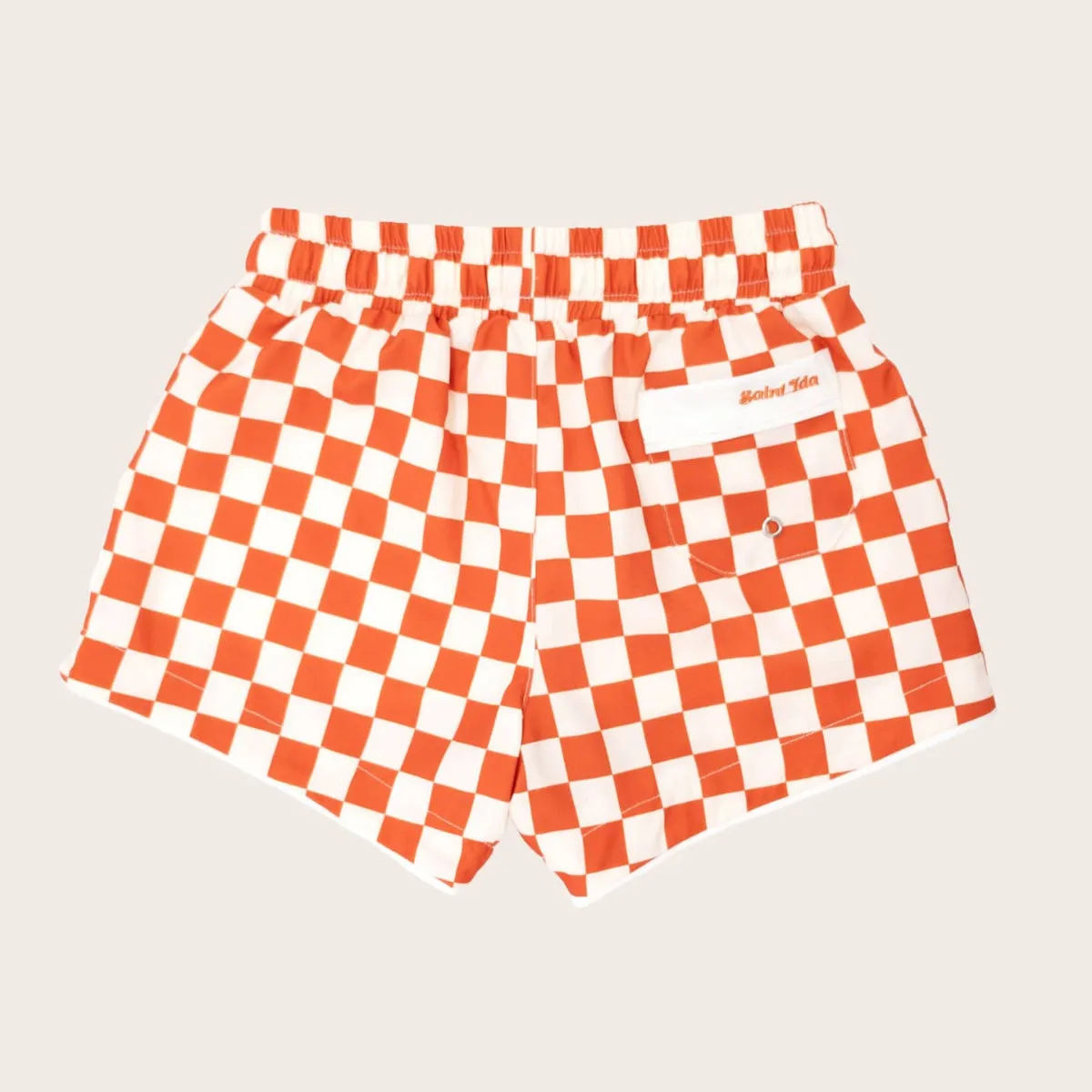 Naples Checkered Swim Shorts