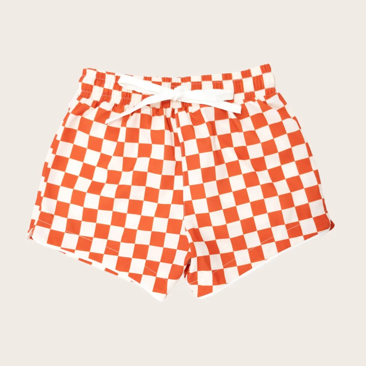 Naples Checkered Swim Shorts