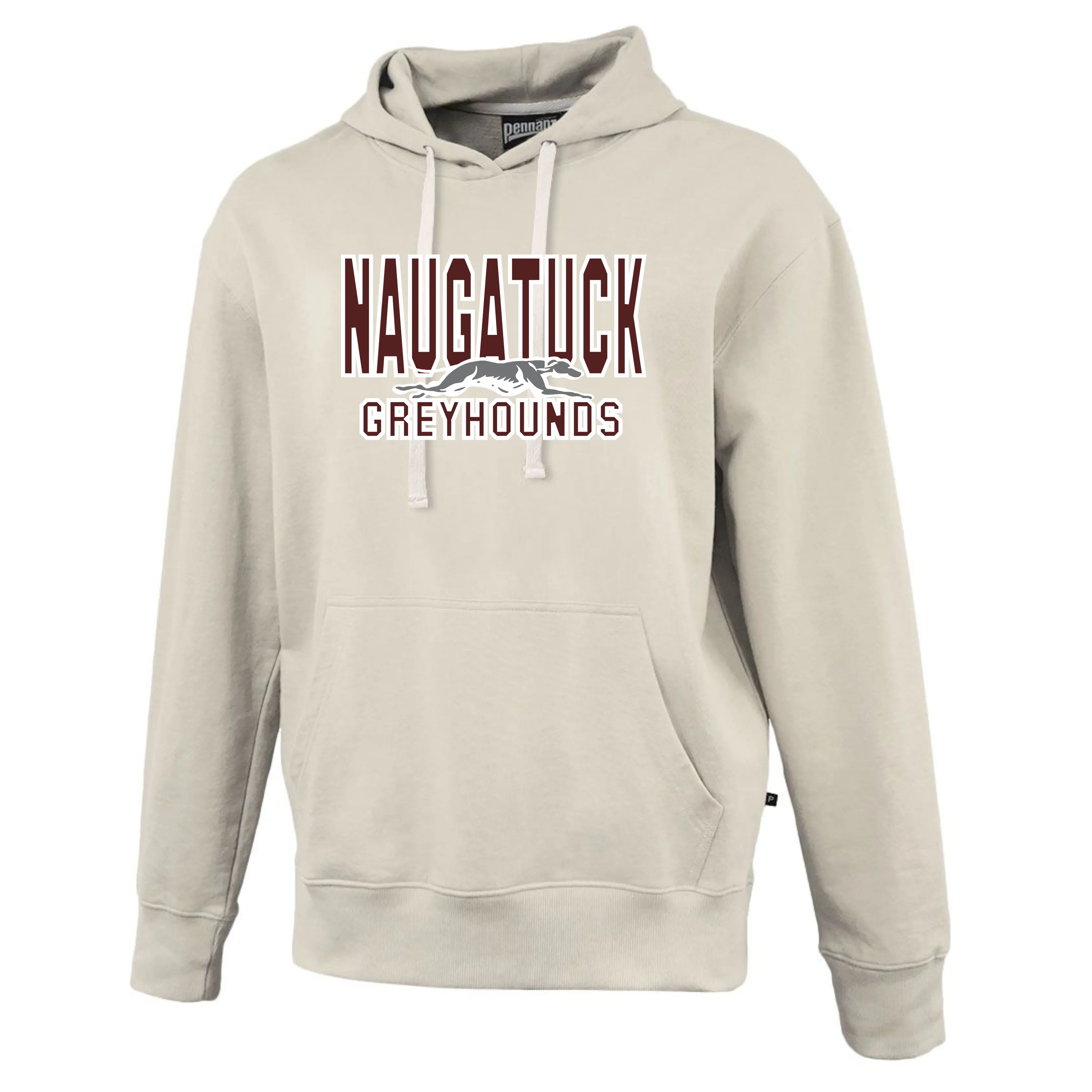 Naugatuck Greyhound 24' Cotton Blend Hooded Sweatshirt