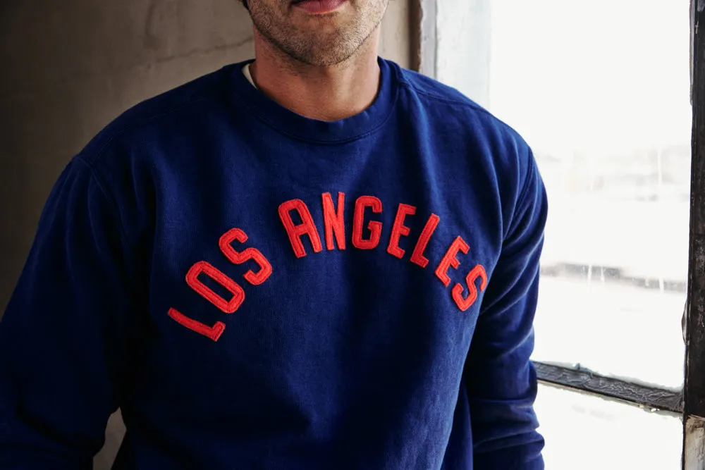 Navy Vintage Wash Crew