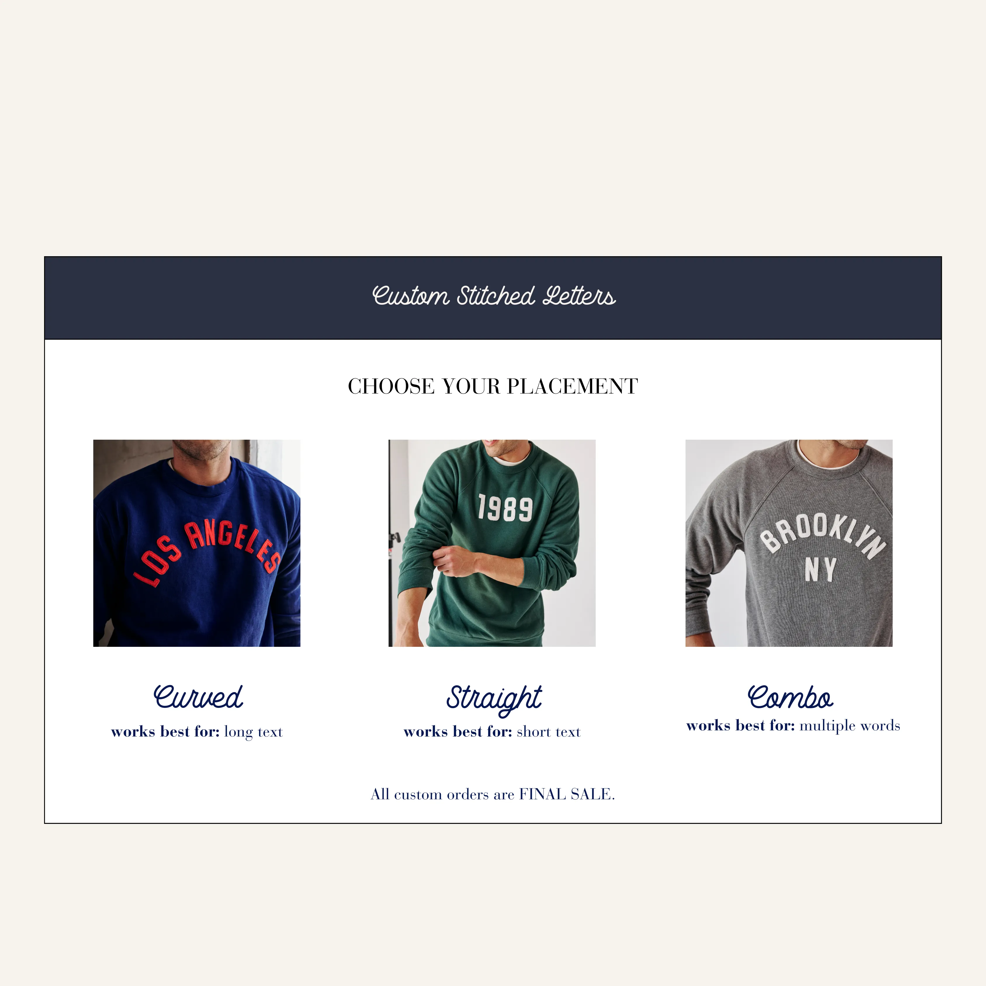 Navy Vintage Wash Crew