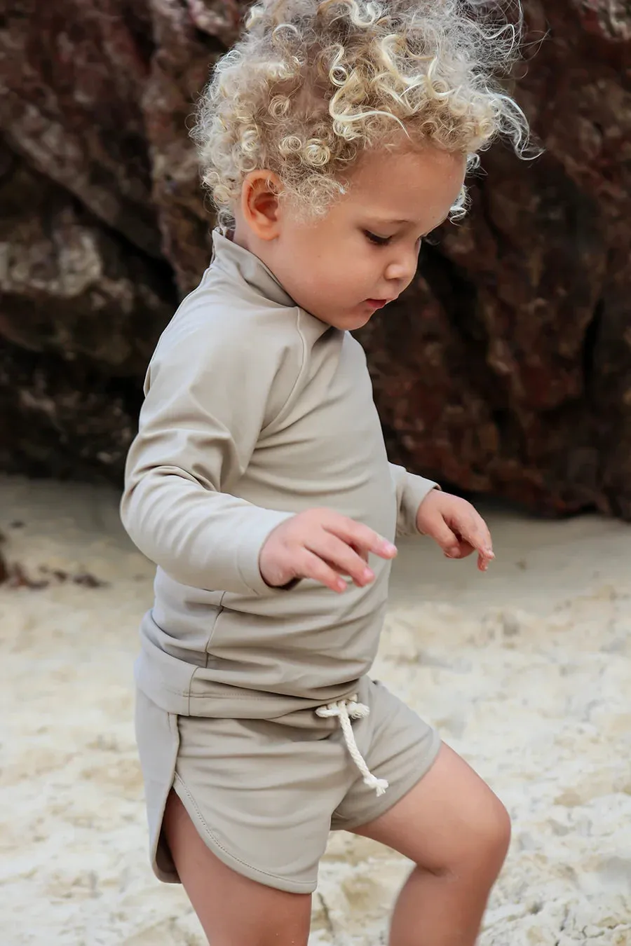 Nella Kids Rash Shirt - Sand