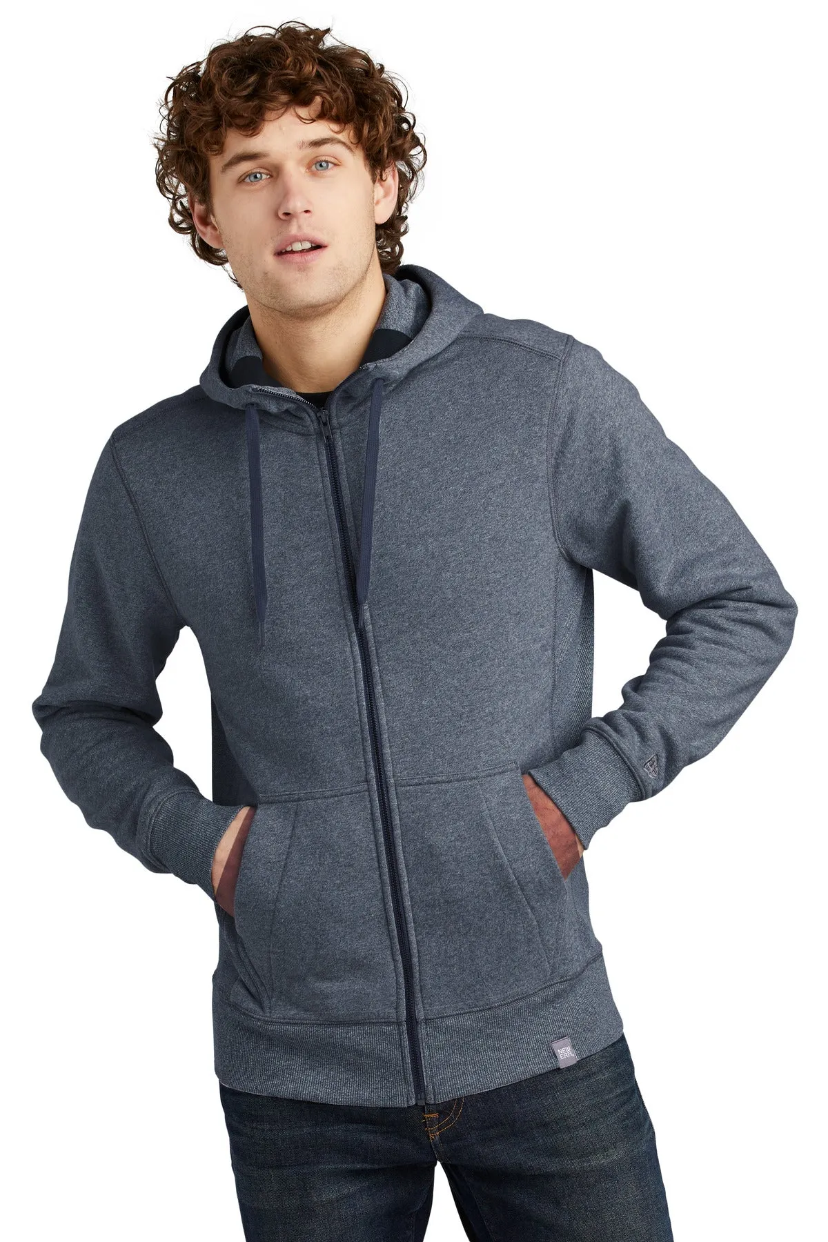 New Era® French Terry Full-Zip Hoodie