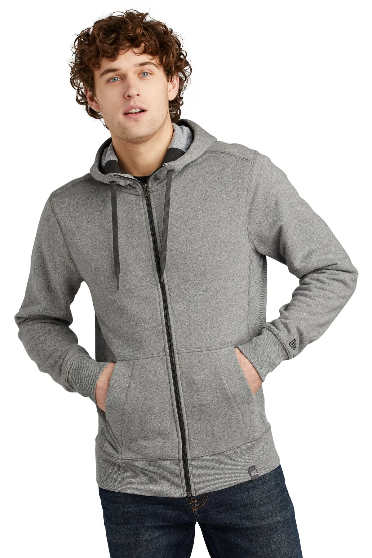New Era® French Terry Full-Zip Hoodie