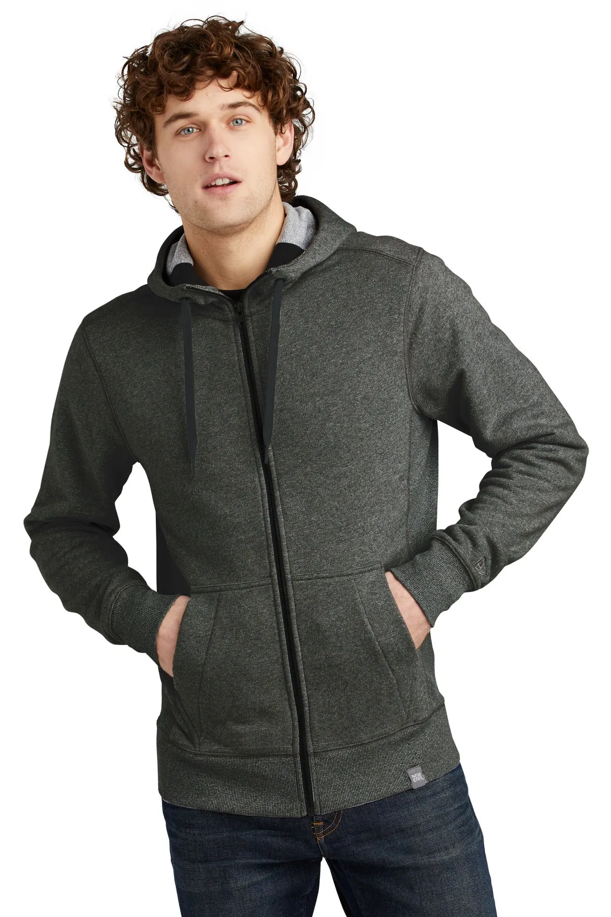 New Era® French Terry Full-Zip Hoodie