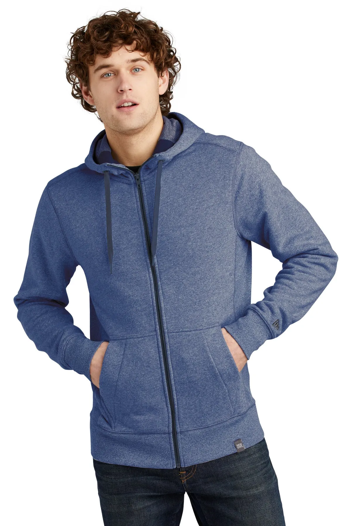 New Era® French Terry Full-Zip Hoodie
