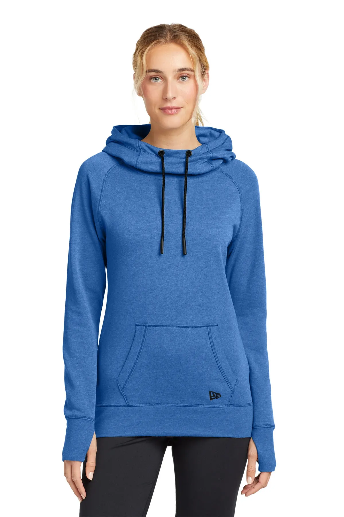 New Era  ®  Women's Tri-Blend Fleece Pullover Hoodie. LNEA510 Plus Size