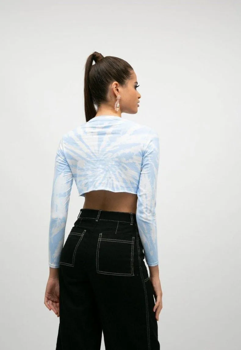 New Girl Order Sealed With A Kiss Long Sleeve Super Crop Top